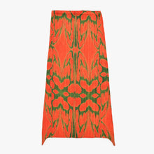 Load image into Gallery viewer, 極美品 ISSEY MIYAKE イッセイミヤケ PLEATS PLEASE プリーツプリーズ スカート PP33-JG655 サイズ5 オレンジ 中古 4b010944