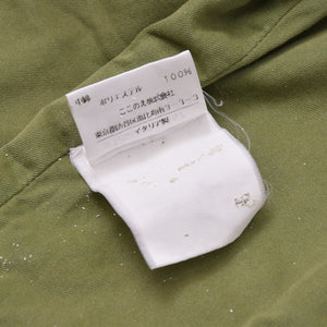 Maison Margiela メゾンマルジェラ テーラードジャケット 932G02393147 カーキ コットン サイズ40 美品 中古 4b010913