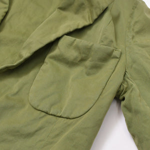Maison Margiela メゾンマルジェラ テーラードジャケット 932G02393147 カーキ コットン サイズ40 美品 中古 4b010913