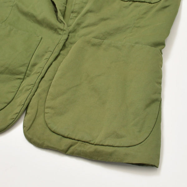 Maison Margiela メゾンマルジェラ テーラードジャケット 932G02393147 カーキ コットン サイズ40 美品 中古 4b010913
