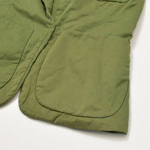 Load image into Gallery viewer, Maison Margiela メゾンマルジェラ テーラードジャケット 932G02393147 カーキ コットン サイズ40 美品 中古 4b010913