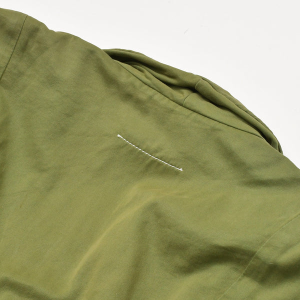 Maison Margiela メゾンマルジェラ テーラードジャケット 932G02393147 カーキ コットン サイズ40 美品 中古 4b010913