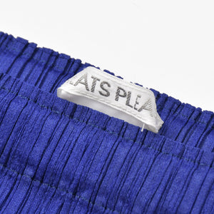 極美品 ISSEY MIYAKE イッセイミヤケ PLEATS PLEASE プリーツプリーズ スカート PP31-JG571 サイズ1 ブルー 中古 4b010919