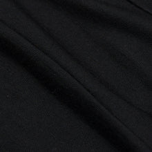Load image into Gallery viewer, 極美品 ISSEY MIYAKE イッセイミヤケ ホワイトレーベル ボーダー柄 長袖Tシャツ トップス ブラック サイズ2 中古 4b010946