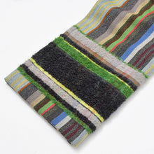 Load image into Gallery viewer, ISSEY MIYAKE イッセイミヤケ Haat ハート ストライプ柄 マルチカラー パンツ 美品 中古 4b010950