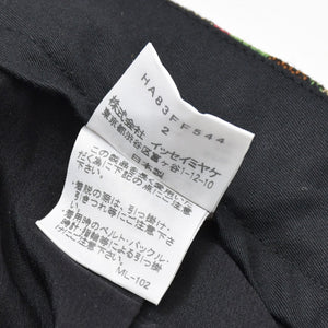 ISSEY MIYAKE イッセイミヤケ Haat ハート ストライプ柄 マルチカラー パンツ 美品 中古 4b010950