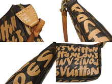 Load image into Gallery viewer, 極美品 LOUIS VUITTON ルイヴィトン ポシェット アクセソワ―ル アクセサリーポーチ M92193 モノグラム グラフィティ オレンジ 中古 4b010988