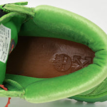 Load image into Gallery viewer, Timberland × Off-White 6インチ ブーツ A1Q8P ヴァージルアブロー グリーン ブラック レッド ベルベット サイズJP26.0 /US9W 美品 中古 4b011061