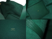 画像をギャラリービューアに読み込む, 新品未使用 HERMES エルメス ピコタンロック22 ハンドバッグ B刻印 トリヨンクレマンス ヴェールヴェルティゴ ゴールド金具 中古 4b011077