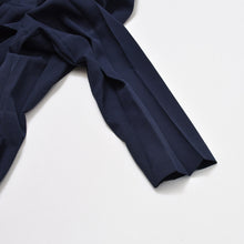 Load image into Gallery viewer, HOMME PLISSE ISSEY MIYAKE オムプリッセイッセイミヤケ プリーツエッジブレザー HP46FD285 ネイビー サイズ3 美品 中古 4b011098