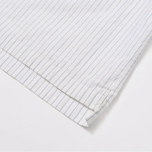 Load image into Gallery viewer, MARNI マルニ 半袖ポロシャツ POMU0009LS サイズ50 19SS ストライプ コットン ホワイト ネイビー 美品 中古 4b011101