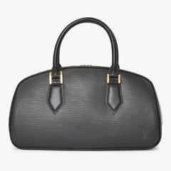極美品 LOUIS VUITTON ルイヴィトン エピライン ジャスミン ハンドバッグ ノワール ブラック エピレザー ゴールド金具 M52782 中古 4a001114
