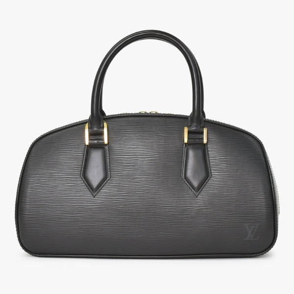 極美品 LOUIS VUITTON ルイヴィトン エピライン ジャスミン ハンドバッグ ノワール ブラック エピレザー ゴールド金具 M52782 中古 4a001114