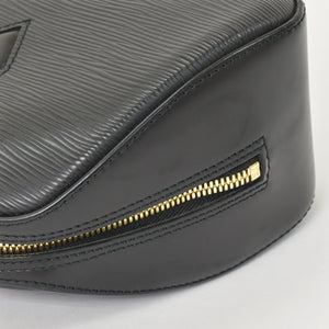 極美品 LOUIS VUITTON ルイヴィトン エピライン ジャスミン ハンドバッグ ノワール ブラック エピレザー ゴールド金具 M52782 中古 4a001114