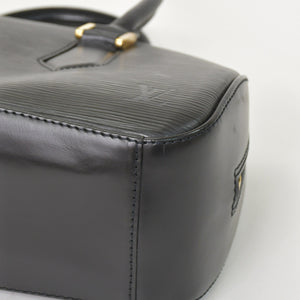 極美品 LOUIS VUITTON ルイヴィトン エピライン ジャスミン ハンドバッグ ノワール ブラック エピレザー ゴールド金具 M52782 中古 4a001114