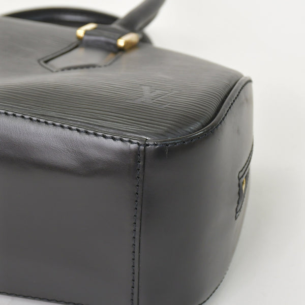 極美品 LOUIS VUITTON ルイヴィトン エピライン ジャスミン ハンドバッグ ノワール ブラック エピレザー ゴールド金具 M52782 中古 4a001114
