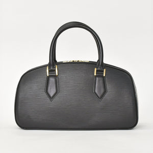 極美品 LOUIS VUITTON ルイヴィトン エピライン ジャスミン ハンドバッグ ノワール ブラック エピレザー ゴールド金具 M52782 中古 4a001114