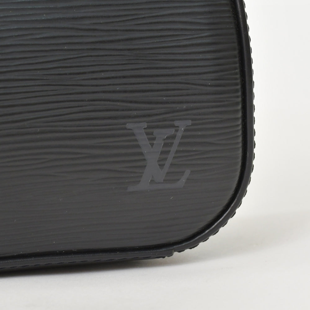 極美品 LOUIS VUITTON ルイヴィトン エピライン ジャスミン ハンドバッグ ノワール ブラック エピレザー ゴールド金具 M52782 中古 4a001114
