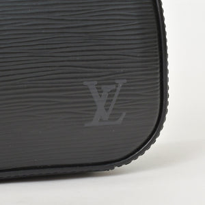 極美品 LOUIS VUITTON ルイヴィトン エピライン ジャスミン ハンドバッグ ノワール ブラック エピレザー ゴールド金具 M52782 中古 4a001114