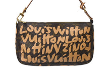 画像をギャラリービューアに読み込む, LOUIS VUITTON ルイヴィトン ポシェットアクセソワ―ル ポーチ M92193 モノグラム グラフィティ ブラウン PVC 美品 中古 4b001119