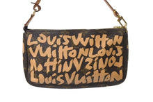 画像をギャラリービューアに読み込む, LOUIS VUITTON ルイヴィトン ポシェットアクセソワ―ル ポーチ M92193 モノグラム グラフィティ ブラウン PVC 美品 中古 4b001119