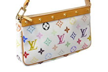 画像をギャラリービューアに読み込む, 極美品 LOUIS VUITTON ルイヴィトン ポシェット アクセソワール アクセサリーポーチ M92649 モノグラム マルチカラー 村上隆 中古 4b000876