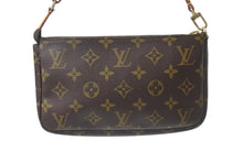 画像をギャラリービューアに読み込む, LOUIS VUITTON ルイヴィトン アクセサリーポーチ ポシェットアクセソワール M51980 モノグラム ブラウン 美品 中古 4b001134
