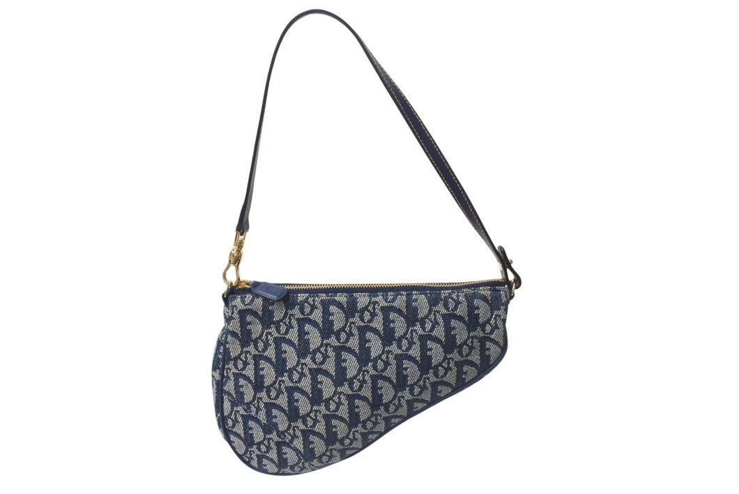 Christian Dior クリスチャンディオール トロッター サドルポーチ ワン