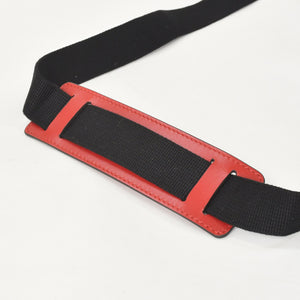 Very Good Condition GUCCI Gucci Shoulder Bag 406410 498879 Made in Italy Guccisima Red Silver Hardware Used 4a001156