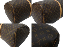 画像をギャラリービューアに読み込む, 極美品 LOUIS VUITTON ルイヴィトン キーポル60 ボストンバッグ M41422 モノグラム PVC レザー ブラウン 中古 4b000794