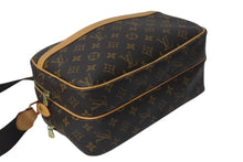 画像をギャラリービューアに読み込む, LOUIS VUITTON ルイヴィトン リポーターPM ショルダーバッグ M45254 モノグラム ブラウン ゴールド金具 美品 中古 4b001162