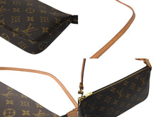 画像をギャラリービューアに読み込む, LOUIS VUITTON ルイヴィトン アクセサリーポーチ ポシェットアクセソワール M51980 モノグラム ブラウン 美品 中古 4b001166