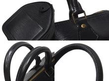 画像をギャラリービューアに読み込む, LOUIS VUITTON ルイヴィトン スピーディ25 ハンドバッグ M59022 エピレザー ブラック ゴールド金具 美品 中古 4b001167
