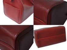 Load image into Gallery viewer, LOUIS VUITTON ルイヴィトン スピーディ25 ハンドバッグ ミニボストンバッグ エピレザー M43017 カスティリアンレッド 美品 中古 4b001168