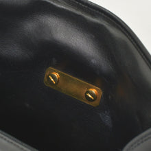 Load image into Gallery viewer, 極美品 Christian Dior クリスチャンディオール ヴィンテージ ハンドバッグ ブラック カーフスキン ゴールド金具 中古 4b011683