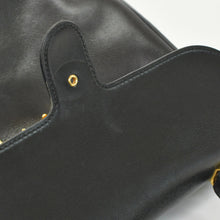 Load image into Gallery viewer, 極美品 Christian Dior クリスチャンディオール ヴィンテージ ハンドバッグ ブラック カーフスキン ゴールド金具 中古 4b011683