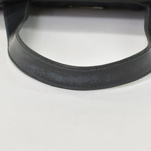Load image into Gallery viewer, 極美品 PRADA プラダ トライアングルロゴ プレート ハンドバッグ ブラック ナイロン レザー シルバー金具 中古 4b011686