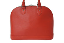 Load image into Gallery viewer, LOUIS VUITTON ルイヴィトン アルマPM ハンドバッグ M40490 エピ レザー ゴールド金具 カスティリアンレッド 美品 中古 4b001170