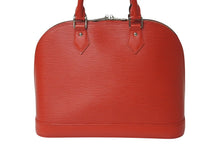 Load image into Gallery viewer, LOUIS VUITTON ルイヴィトン アルマPM ハンドバッグ M40490 エピ レザー ゴールド金具 カスティリアンレッド 美品 中古 4b001170