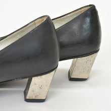 画像をギャラリービューアに読み込む, Roger Vivier ロジェ ヴィヴィエ パンプス Pumps メタルバックル ブラック Black イタリア製 良品 中古 4b011756