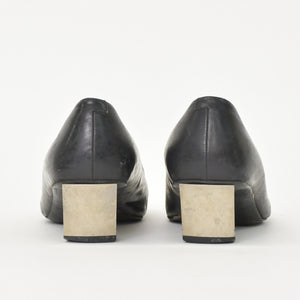 Roger Vivier Roger Vivier Pumps Metal Buckle Black Black Made in Italy Good Product Used 4b011756
