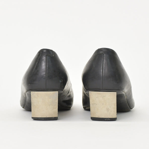 Roger Vivier Roger Vivier Pumps Metal Buckle Black Black Made in Italy Good Product Used 4b011756