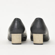 画像をギャラリービューアに読み込む, Roger Vivier ロジェ ヴィヴィエ パンプス Pumps メタルバックル ブラック Black イタリア製 良品 中古 4b011756