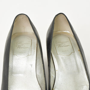 Roger Vivier Roger Vivier Pumps Metal Buckle Black Black Made in Italy Good Product Used 4b011756