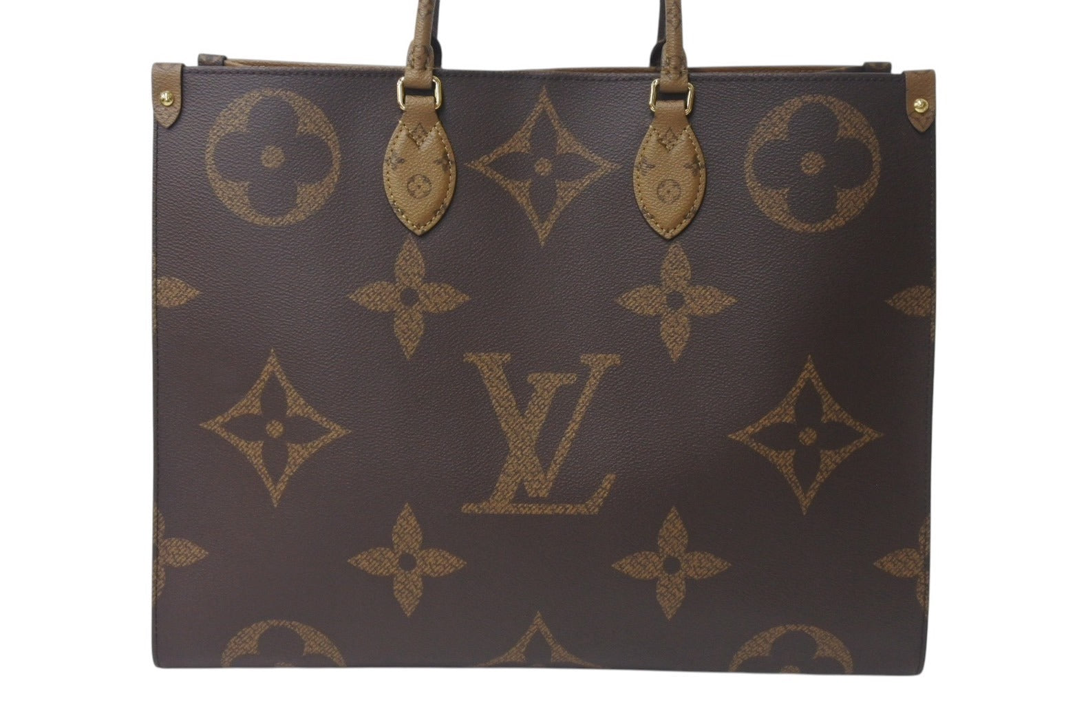 Louis Vuitton トートバッグ ブラウン LOUIS VUITTON モノグラム ネヴァーフル MM トートM40156
