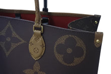 画像をギャラリービューアに読み込む, 極美品 LOUIS VUITTON ルイヴィトン モノグラム ジャイアント リバース オンザゴーMM トートバッグ M45321 ブラウン 中古 4b001183