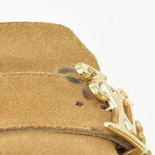 Load image into Gallery viewer, LOUIS VUITTON ルイヴィトン LVコージーライン ミュール ムートンサンダル ベージュ 1A81EN サイズ11 美品 中古 4b011832