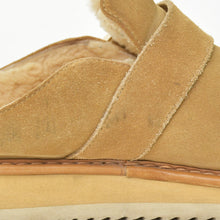 Load image into Gallery viewer, LOUIS VUITTON ルイヴィトン LVコージーライン ミュール ムートンサンダル ベージュ 1A81EN サイズ11 美品 中古 4b011832