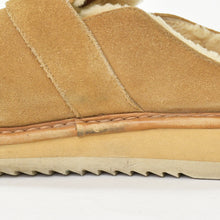 Load image into Gallery viewer, LOUIS VUITTON ルイヴィトン LVコージーライン ミュール ムートンサンダル ベージュ 1A81EN サイズ11 美品 中古 4b011832