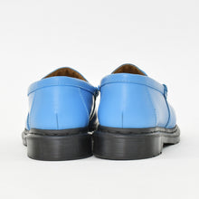 Load image into Gallery viewer, 極美品 Dr.Martens×Supreme penton Tassel Loafer TSL ドクターマーチン シュプリーム ペントン ブルー ブラック レザーサイズ UK11 中古 4b011837
